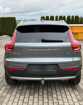 Volvo XC 40 cena 104500 przebieg: 145000, rok produkcji 2019 z Płock małe 436